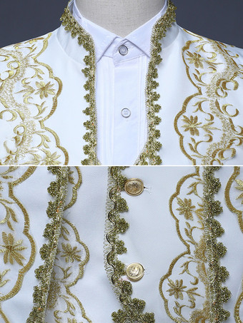 メンズ レトロ セット 長袖 パレス コスチューム オーバーコート