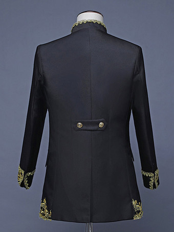 メンズ レトロ セット 長袖 パレス コスチューム オーバーコート