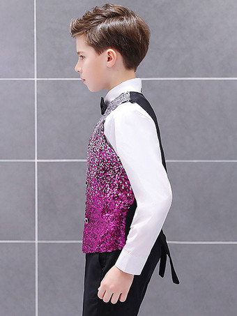 キッズハロウィンコスチューム レッドハロウィン ポリエステル繊維 ポリエステルセット キッズシャツ クラバット