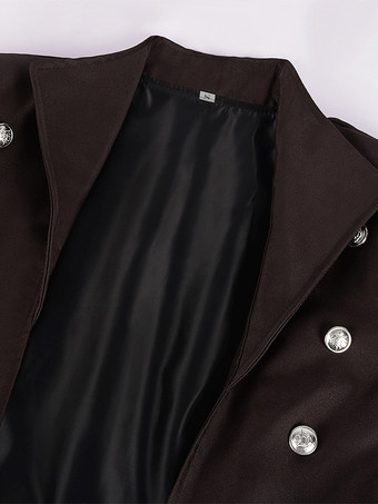 ダークグリーン メンズ スチームパンク レトロ ジャケット ゴシック ビクトリア朝時代 レトロ コスチューム バーガンディ