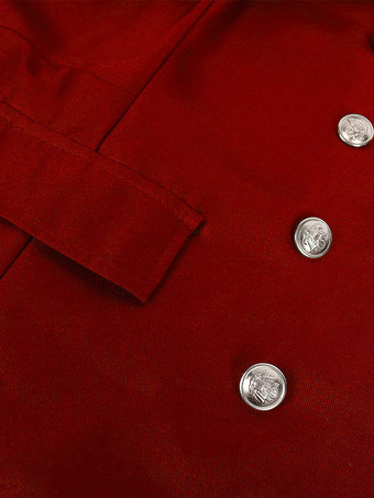 ダークグリーン メンズ スチームパンク レトロ ジャケット ゴシック ビクトリア朝時代 レトロ コスチューム バーガンディ