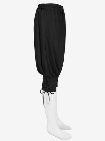 グリーン ヴィンテージ ブルマー ユーロスタイル ポリエステル ポリエステル繊維 パンツ レトロ コスチューム 男性用