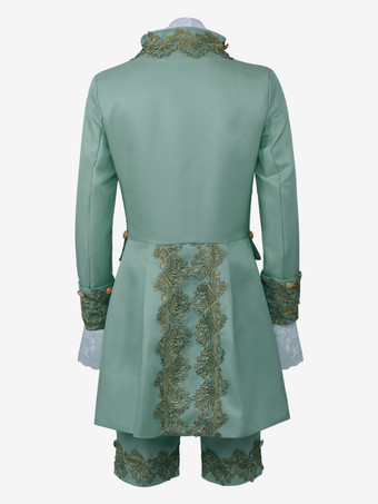 メンズ宮殿王子ドレスパフォーマンススーツ Cos 衣装中世レトロ衣装 バーガンディ