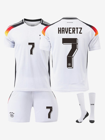 ドイツ チーム No.7 HAVERTZ 2024 欧州サッカー選手権 3 ピース ジャージ