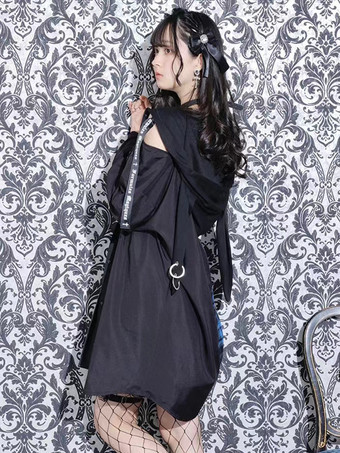 スチームパンク ロリータ ブラウス 長袖ブラウス ロリータ トップ チェック柄 ブルー ロリータ シャツ