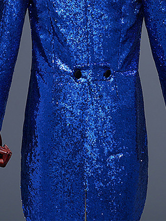 男性のための黒の Sequni タキシード clothingiber オーバーコート レトロな衣装 バーガンディ