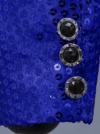 メンズ レトロ セクニ トップ レトロ ポリエステル 長袖 パフォーマンス コスチューム