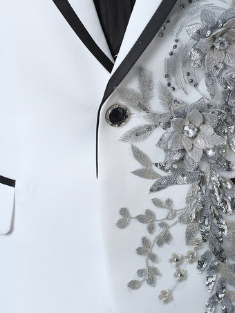 黒のメンズ長袖レトロパフォーマンスコスチューム バーガンディ