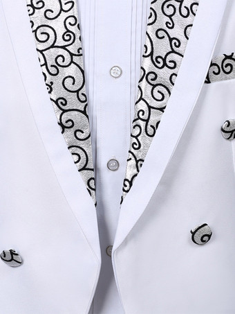 黒人男性の宮殿長袖タキシード服レトロなパフォーマンス衣装レトロな衣装