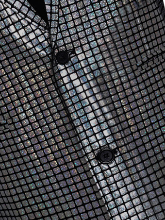 ブルーヴィンテージセットレトロポリエステル長袖レトロコスチューム男性用