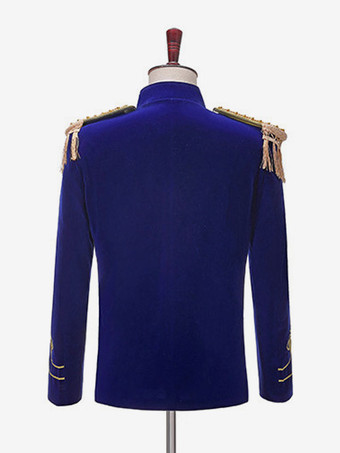 メンズ ビクトリア朝風 レトロ 王室 宮廷衣装 海軍 軍楽隊 制服 セーラー服 パフォーマンススーツ