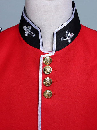 メンズレッドレトロセットエレガント長袖アゲハスーツパフォーマンスダニングウェア