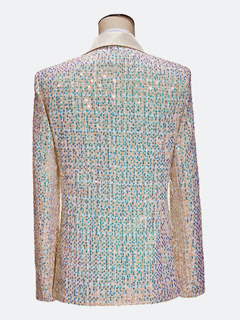 シルバーヴィンテージセットエレガントな長袖ポリエステルポリエステル繊維クラバットレトロ衣装男性のための