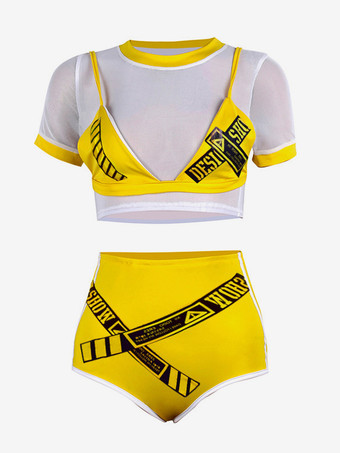 ジャズダンスコスチューム 女の子用ポリエステルトップパンツ ダンスウェア