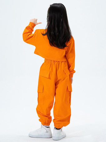 ジャズダンスコスチューム ユニセックス ポリエステルトップパンツ ダンスウェア