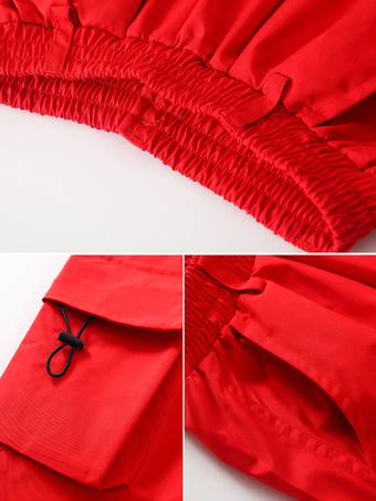 ジャズダンスコスチューム レディース ポリエステルトップパンツ ダンスウェア