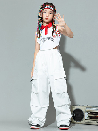 ジャズダンスコスチューム レディース ポリエステルパンツ トップ ダンスウェア