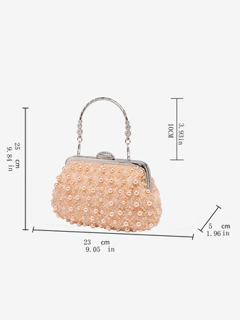 ウェディングハンドバッグ ウェディングアクセサリー ブライダルバッグ 花 プリーツ