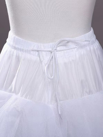 チュール ロリータ ペチコート ティアード ゴシック ロリータ ペチコート 女性用 ホワイト ロリータ スカート