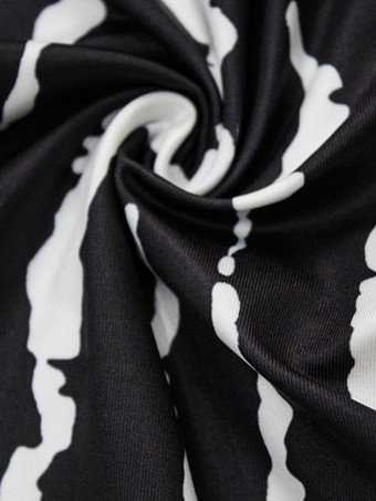 セクシーなクラブドレス レースアップ サイド タイガー ストライプ スパゲッティ ストラップ コーチェラ パーティー クラブウェア