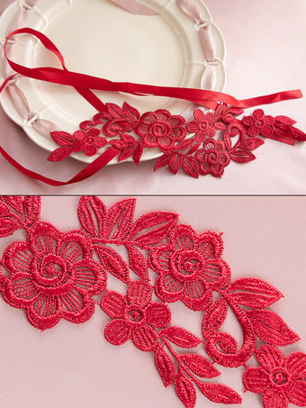 女性用 レッド レース レース