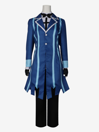 Hazbin Hotel Radio Demon Alastor Blue Version Cosplay Costumes