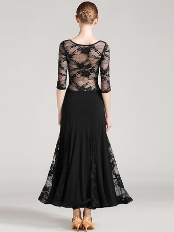 社交ダンス衣装 黄色 女性用 エレガント 透明 ダンスドレス