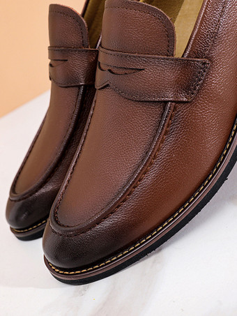 メンズペニーローファーシューズウェディングシューズ