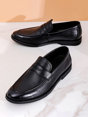 メンズペニーローファーシューズウェディングシューズ