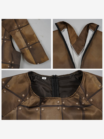 戦士コスチューム ハロウィン 兵馬俑スーツ コスプレ ステージパフォーマンスコスチューム