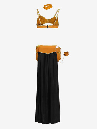 女性用セクシーナイトドレス アラビアンセクシー下着 ロングスカート ハロウィンコスチューム