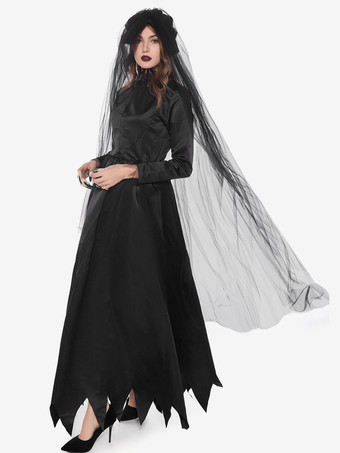 ハロウィン 女性用ハロウィンコスチューム コスプレ ヴァンパイア花嫁コスチューム 大人女性 パフォーマンス ステージコスチューム