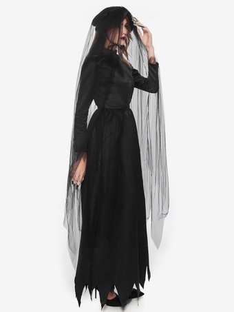 ハロウィン 女性用ハロウィンコスチューム コスプレ ヴァンパイア花嫁コスチューム 大人女性 パフォーマンス ステージコスチューム