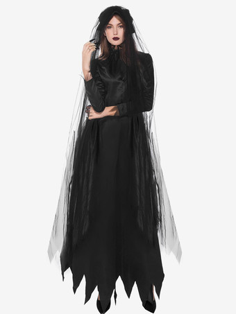 ハロウィン 女性用ハロウィンコスチューム コスプレ ヴァンパイア花嫁コスチューム 大人女性 パフォーマンス ステージコスチューム