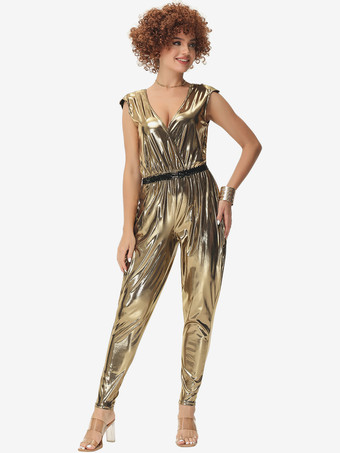 音楽フェスティバル レトロ 70 年代 ディスコ コスチューム カップル ディスコ ステージ パフォーマンス コスチューム