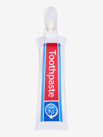 ハロウィン ハロウィンコスチューム ホワイト ユニセックス 面白い服 サッシュ ポリエステルセット ホリデーコスチューム