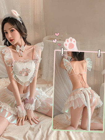 女性用キャットウーマンコスチューム 素敵なポリエステル