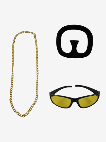 レトロなディスコパテントレザーの光沢のあるステージ衣装