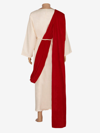 中世のコス、古代ローマのギリシャ王の宣教師の衣装、ハロウィンのコスプレ衣装、舞台パフォーマンス衣装