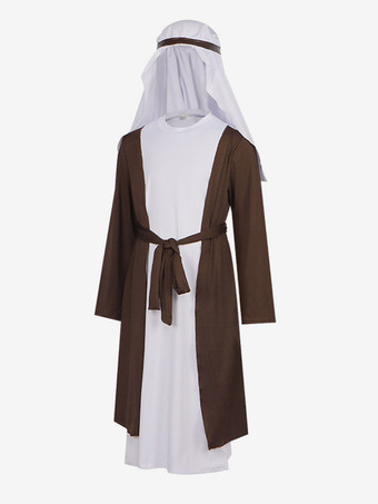 アラビア 中東 ドバイ 羊飼い コスチューム 長老 コスチューム ハロウィン パーティー コスチューム