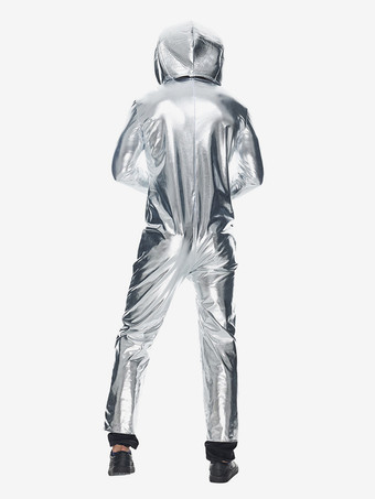 ハロウィンの新しいエイリアンの宇宙を歩き回るパーティーのコスチューム面白いUFO宇宙飛行士