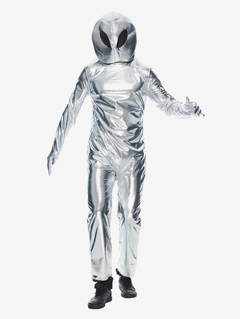 ハロウィンの新しいエイリアンの宇宙を歩き回るパーティーのコスチューム面白いUFO宇宙飛行士