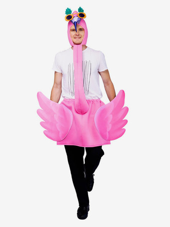 ハロウィン ピンク フラミンゴ ステージ パフォーマンス コスチューム カーニバル 面白いパーティー コスチューム