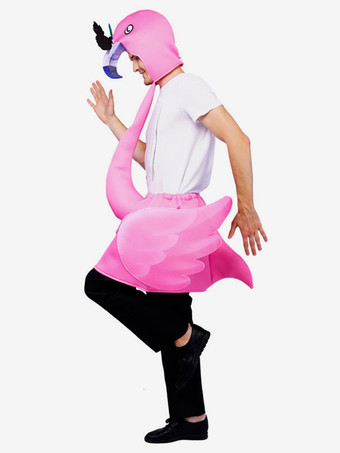 ハロウィン ピンク フラミンゴ ステージ パフォーマンス コスチューム カーニバル 面白いパーティー コスチューム