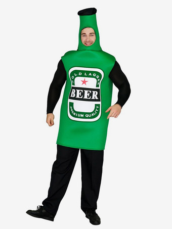 オクトーバーフェストパーティー用のハロウィンおもしろビール瓶ワンピースハロウィンコスチューム