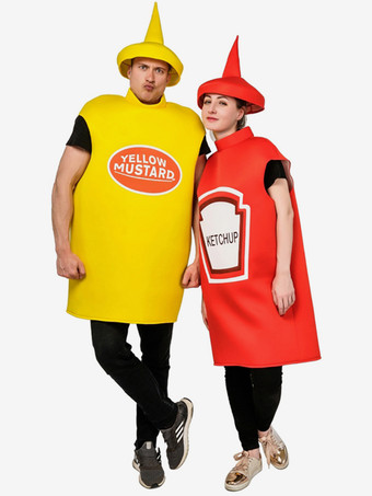 レッド オクトーバーフェストパーティー用の面白いビール瓶ワンピースハロウィンコスチューム