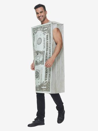 ハロウィーンのパーソナライズされたドルコスチュームバーパーティードル紙幣コスチューム