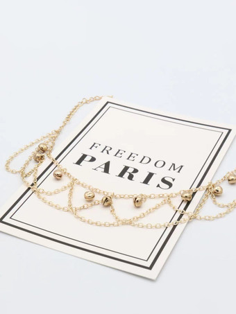 繊細なアンクレットベルレイヤードビーチバケーションアンクルブレスレット