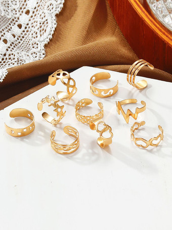 トゥリング ストラハート ムーン ジグザグ ホロー シック ビキニ トゥリング