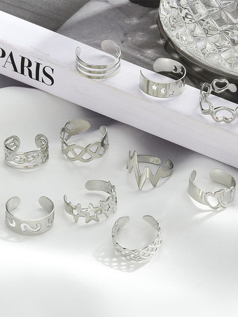 トゥリング ストラハート ムーン ジグザグ ホロー シック ビキニ トゥリング